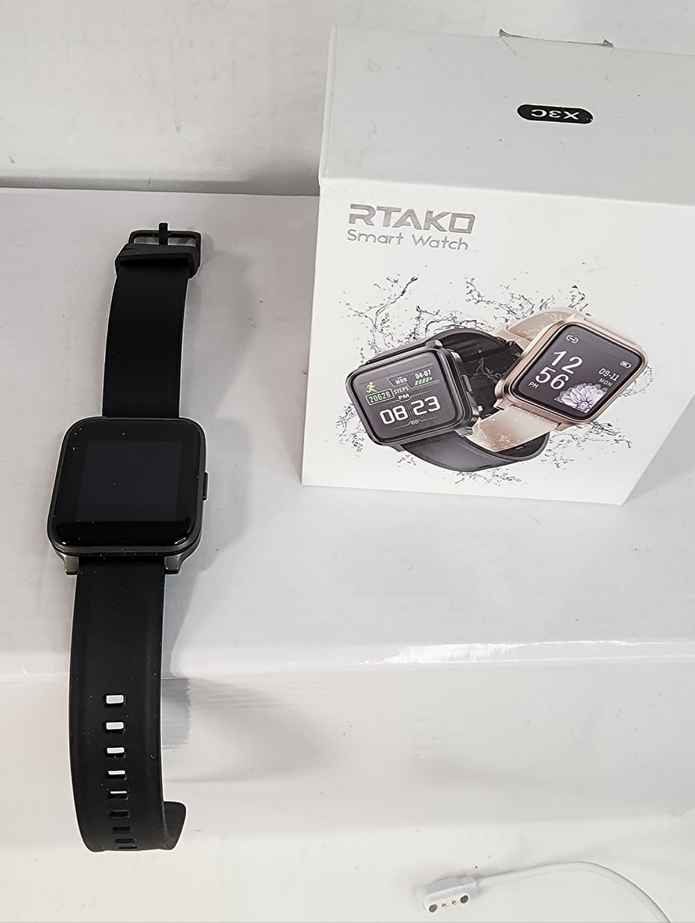RTAKO Smart Watch, Black, X3C, Waterproof - (Tested) - Picture 3 of 9